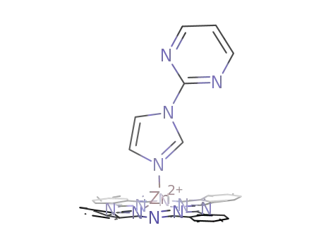 N-(2-pyrimidinyl)imidazole(phthalocyaninato)zinc