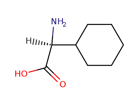 Molecular Structure of 14328-51-9 (L-alpha-Cyclohexylglycine)