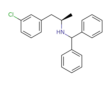 N-benzhydryl-1-(3-chlorophenyl)propan-2-amine