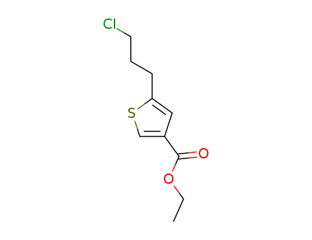 ethyl 5-(3-chloropropyl)thiophene-3-carboxylate