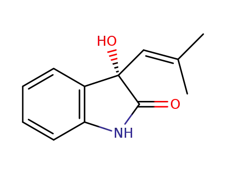 (S)-3-hydroxy-3-(2-methylprop-1-en-1-yl)indolin-2-one