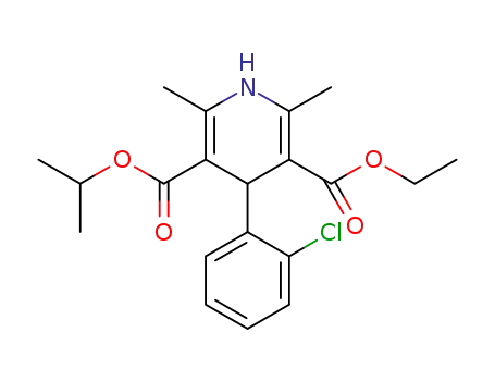 3-ethyl 5-isopropyl 4-(2-chlorophenyl)-2,6-dimethyl-1,4-dihydropyridine-3,5-dicarboxylate