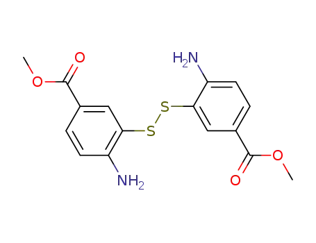 dimethyl 3,3'-disulfanediylbis(4-aminobenzoate)