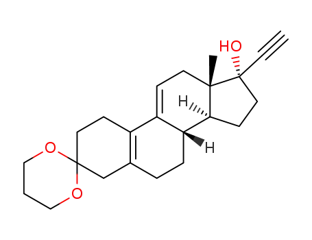 3,3-(propylenedioxy)-17α-ethynyl-17β-hydroxyestra-5(10),9(11)-diene