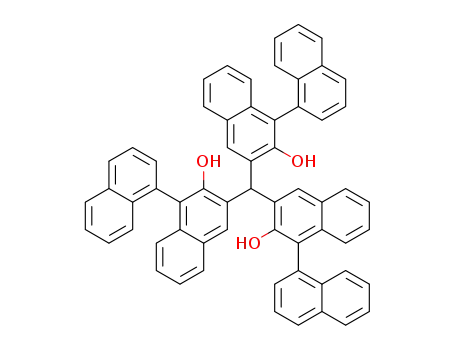 tris[{S}-1-{2-hydroxy-3-(1-naphthyl)naphthyl}]methane