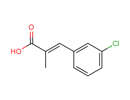 2-Propenoic acid, 3-(3-chlorophenyl)-2-methyl-, (2E)-