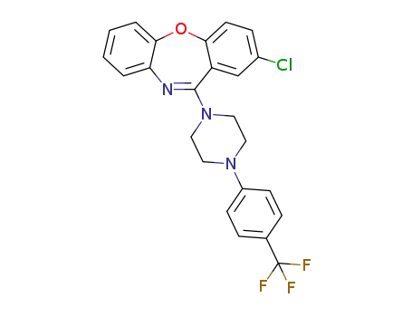 2-chloro-11-(4-(4-(trifluoromethyl)phenyl)piperazin-1-yl)dibenzo[b,f][1,4]oxazepine