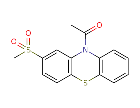 1-[2-(methylsulfonyl)-10H-phenothiazin-10-yl]ethanone