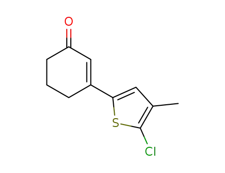 3-(5-chloro-4-methylthiophen-2-yl)cyclohex-2-en-1-one