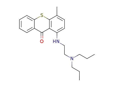 1-(2-dipropylamino-ethylamino)-4-methyl-thioxanthen-9-one