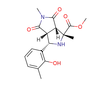 methyl (1R,3S,3aR,6aS)-3-(2-hydroxy-3-methylphenyl)-1,5-dimethyl-4,6-dioxooctahydropyrrolo[3,4-c]pyrrole-1-carboxylate