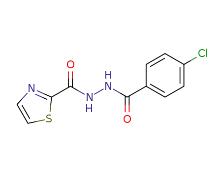 N'-(4-chlorobenzoyl)thiazole-2-carbohydrazide