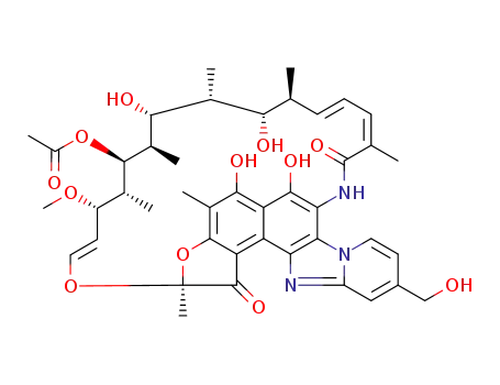 4'-methylol-4-desoxypyrido[1',2'-1,2]imidazo[5,4-c]rifamycin SV
