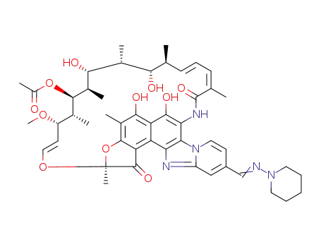 4'-[(1-piperidinyl)iminomethyl]-4-desoxypyrido[1',2'-1,2]imidazo[5,4-c]rifamycin SV