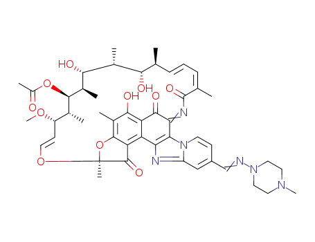 4'-[(4-methyl-1-piperazinyl)iminomethyl]-4-desoxypyrido[1',2'-1,2]imidazo[5,4-c]rifamycin S