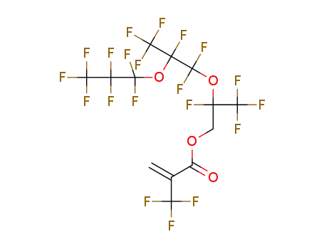2,3,3,3-tetrafluoro-2-[1,1,2,3,3,3-hexafluoro-2-(perfluoropropoxy)propoxy]propyl 2-(trifluoromethyl)acrylate