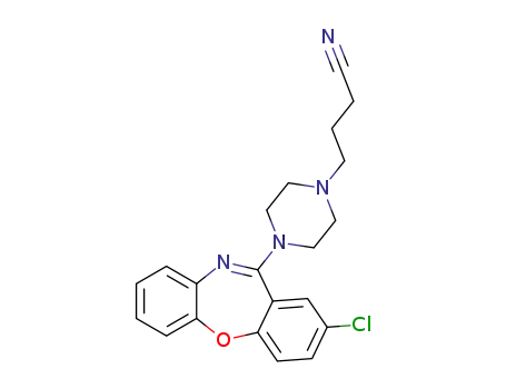4-(4-(2-chlorodibenzo[b,f][1,4]oxazepin-11-yl)piperazin-1-yl)butanenitrile