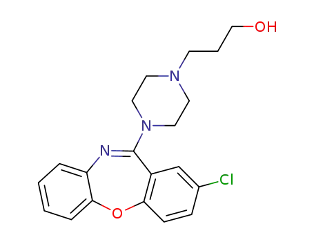 3-(4-(2-chlorodibenzo[b,f][1,4]oxazepin-11-yl)piperazin-1-yl)propan-1-ol
