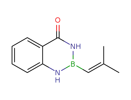2-(2-methylprop-1-en-1-yl)-2,3-dihydrobenzo[d][1,3,2]diazaborinin-4(1H)-one