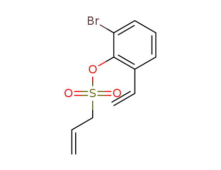 2-bromo-6-vinylphenyl prop-2-ene-1-sulfonate