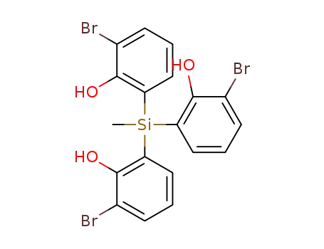 tris(3-bromo-2-hydroxyphenyl)(methyl)silane