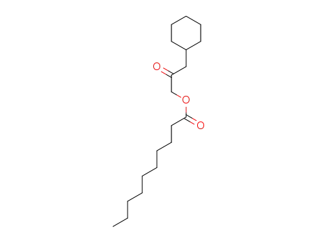 3-cyclohexyl-2-oxopropyl decanoate