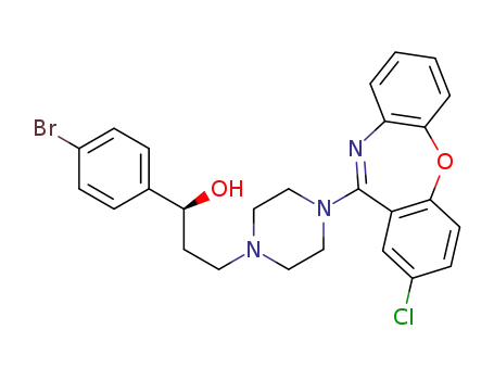 (S)-1-(4-bromophenyl)-3-(4-(2-chlorodibenzo[b,f][1,4]oxazepin-11-yl)piperazin-1-yl)propan-1-ol