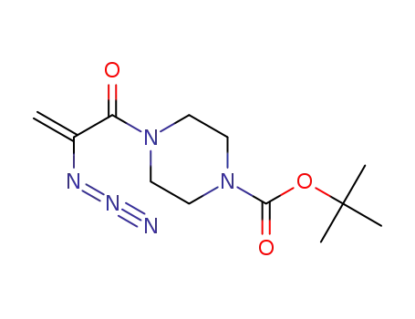 tert-butyl 4-(2-azidoacryloyl)piperazine-1-carboxylate