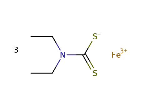 tris(diethyldithiocarbamato)iron(III)