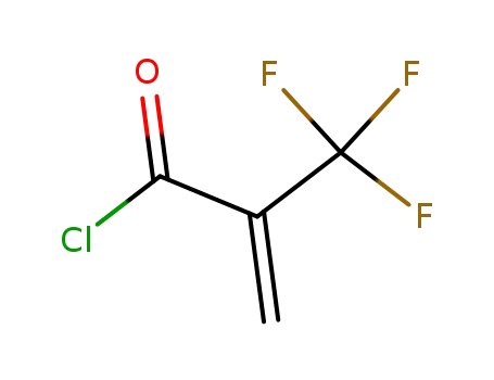 Molecular Structure of 90715-73-4 (2-Propenoyl chloride, 2-(trifluoromethyl)-)