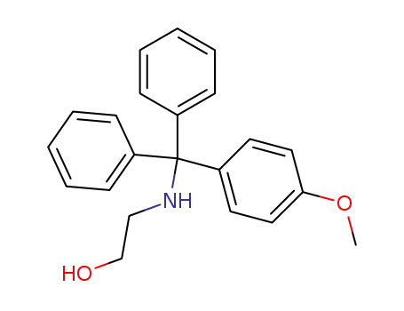 2-(((4-methoxyphenyl)diphenylmethyl)amino)ethanol