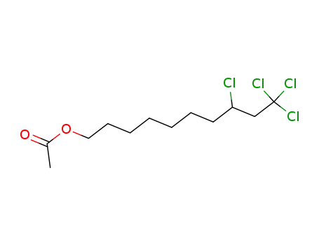 Acetic acid 8,10,10,10-tetrachloro-decyl ester