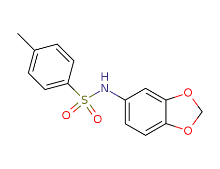 N-(benzo[d][1,3]dioxol-5-yl)-4-methylbenzenesulfonamide