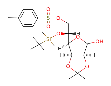 2,3-O-Isopropylidene-5-O-tert-butyldimethylsilyl-6-O-(p-tolylsulfonyl)-D-mannofuranose