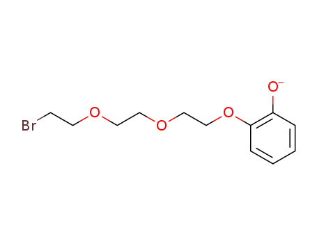 2-{2-[2-(2-Bromo-ethoxy)-ethoxy]-ethoxy}-phenol anion