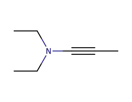 Molecular Structure of 4231-35-0 (N,N-diethyl-1-propynylamine)