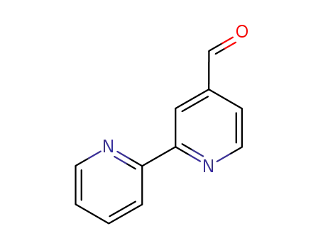Molecular Structure of 146581-82-0 (2,2'-BIPYRIDINE-4-CARBALDEHYDE)