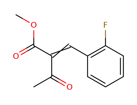 2-[1-(2-Fluoro-phenyl)-meth-(Z)-ylidene]-3-oxo-butyric acid methyl ester