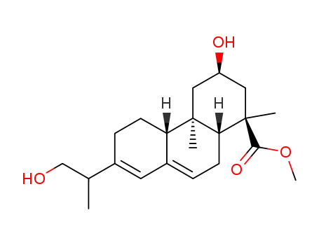 (1R,3R,4aR,4bR,10aR)-3-Hydroxy-7-(2-hydroxy-1-methyl-ethyl)-1,4a-dimethyl-1,2,3,4,4a,4b,5,6,10,10a-decahydro-phenanthrene-1-carboxylic acid methyl ester