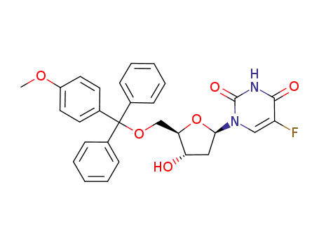 5'-O-(4-monomethoxytrityl)-2'-deoxy-5-fluorouridine