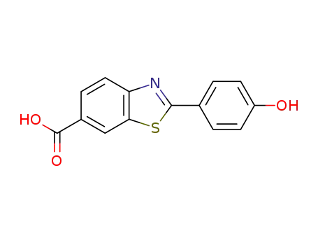 2-(4-hydroxyphenyl)benzo[d]thiazole-6-carboxylic acid