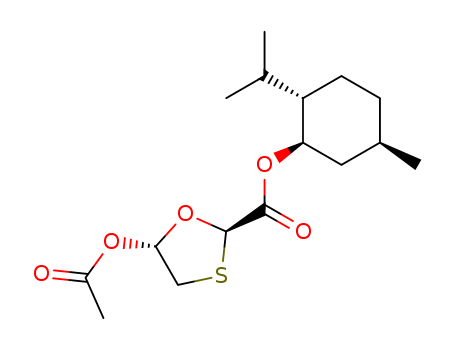 (2R,5R)-1,3-Oxathiolane-2-carboxylic acid 5-(acetyloxy)-(1R ,2S,5R)-5-methyl-2-(1-methylethyl)-cyclohexyl ester