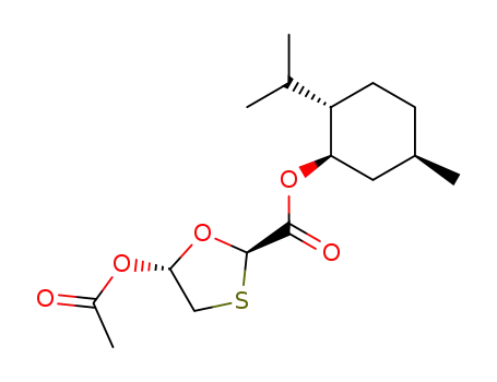 (1R,2S,5R)-2-isopropyl-5-methylcyclohexyl (2R,5R)-5-(methylcarbonyloxy)-1,3-oxathiolane-2-carboxylate