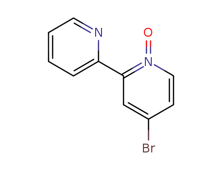Molecular Structure of 14163-03-2 (4-Bromo-2,2'-bipyridyl 1-oxide)