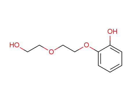 Molecular Structure of 111875-70-8 (Phenol, 2-[2-(2-hydroxyethoxy)ethoxy]-)