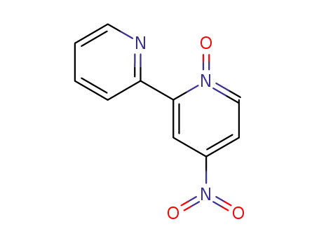 Molecular Structure of 14163-00-9 (4-NITRO-2,2'-BIPYRIDINE-N-OXIDE)