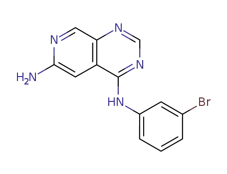 6-amino-4-[(3-bromophenyl)-amino]pyrido[3,4-d]pyrimidine