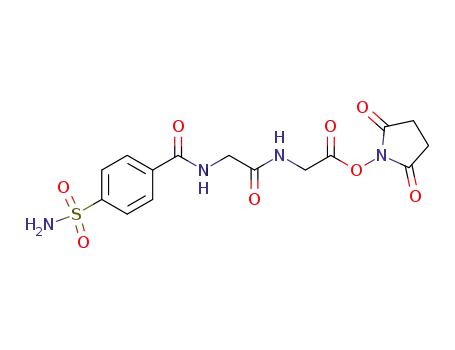 [2-(4-Sulfamoyl-benzoylamino)-acetylamino]-acetic acid 2,5-dioxo-pyrrolidin-1-yl ester
