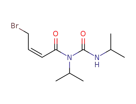 1-((Z)-4-Bromo-but-2-enoyl)-1,3-diisopropyl-urea