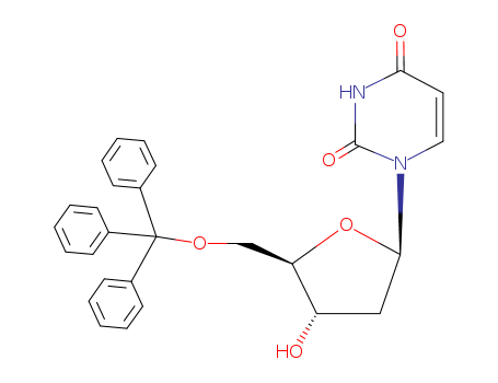 Uridine,2'-deoxy-5'-O-(triphenylmethyl)- (9CI)